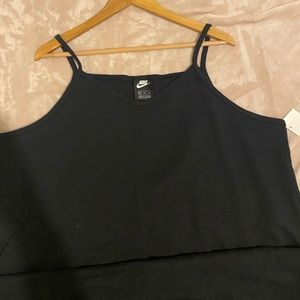 Black Nike summer dress with side slits. XXL